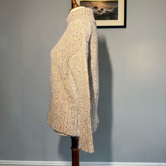 NWT J. Crew Speckled Turtleneck Sweater - Picture 4 of 7